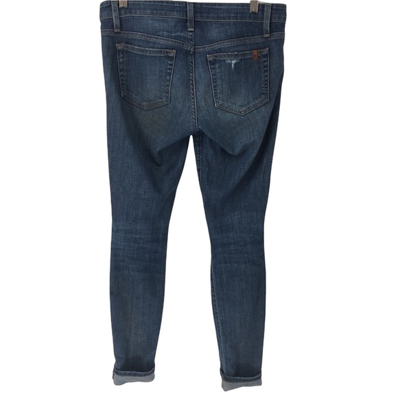 Joe's Jeans "The Skinny" Nina Distressed Medium Wash Jean - Sz 28 - Picture 2 of 15